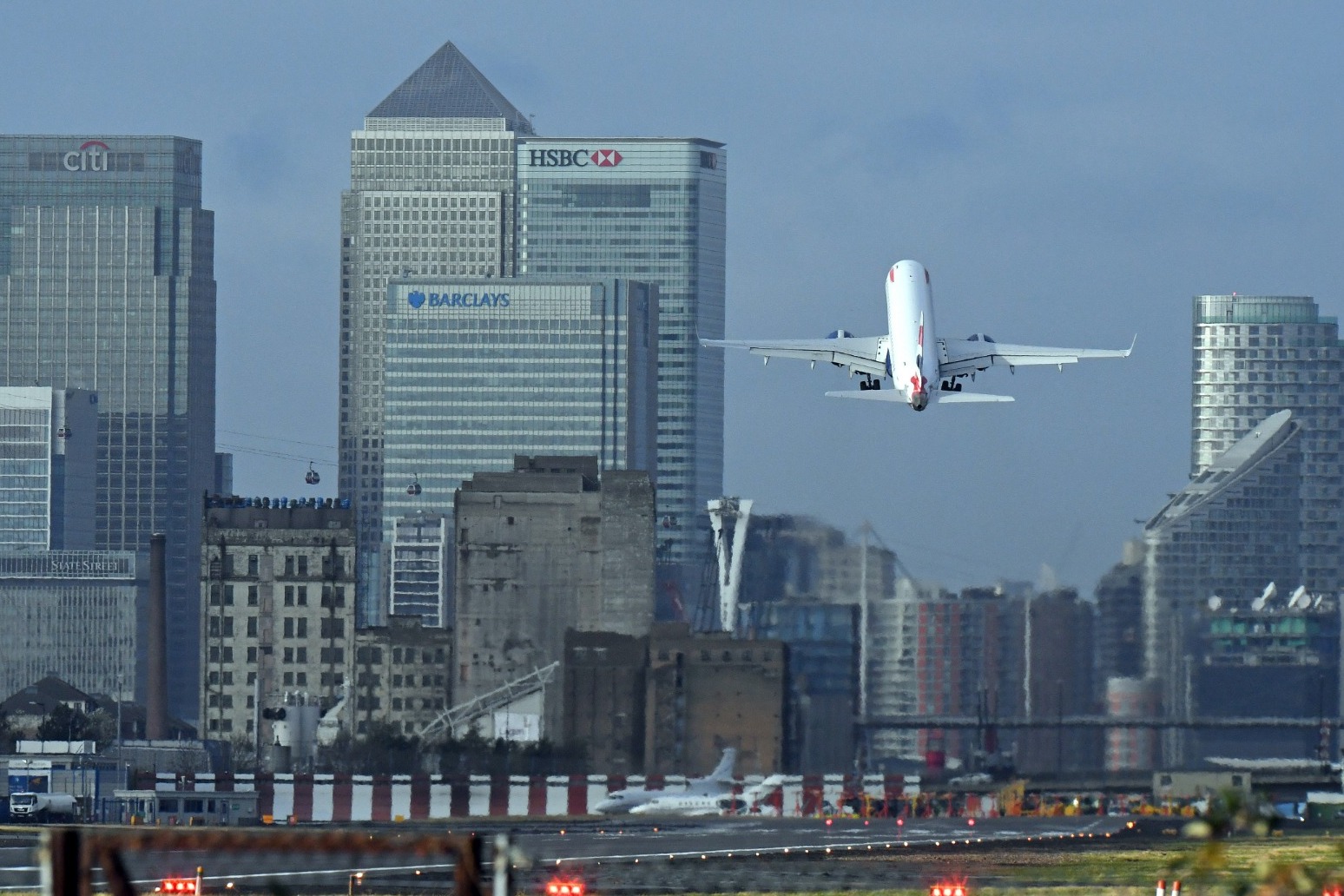 London City airport reopens 